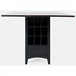 Asbury Park Storage Counter Drop Leaf Table