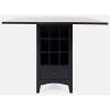 Asbury Park Storage Counter Drop Leaf Table