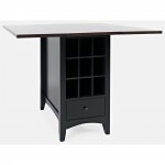 Asbury Park Storage Counter Drop Leaf Table