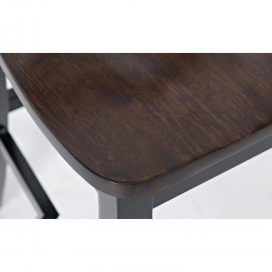 Asbury Park X Back Stool (Set of 2)