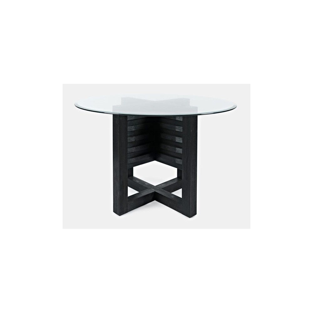 Altamonte Round Dining Table with Glass Top Altamonte Round Dining Table with Glass Top