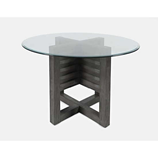 Altamonte Round Dining Table with Glass Top