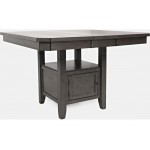 Manchester Adjustable Height Storage Square 54" Dining Table