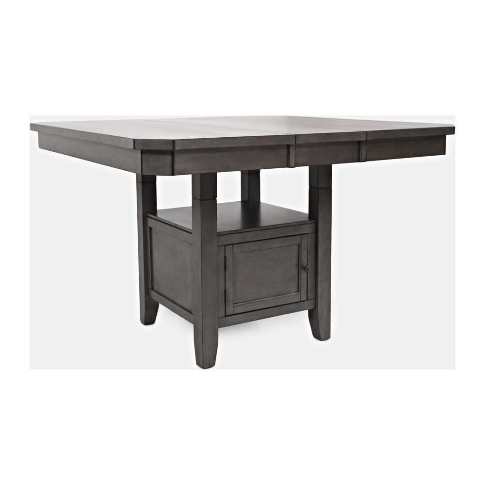 Manchester Adjustable Height Storage Square 54" Dining Table