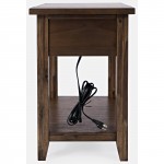 Bakersfield USB Charging Side Table