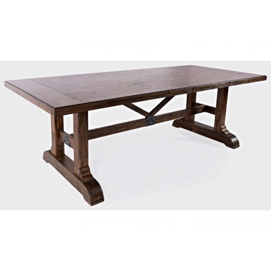 Bakersfield 110'' Dining Table with Extension