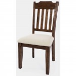 Bakersfield Slatback Solid Acacia Dining Chair (Set of 2)