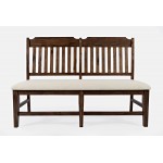 Bakersfield 57'' Solid Acacia Dining Bench