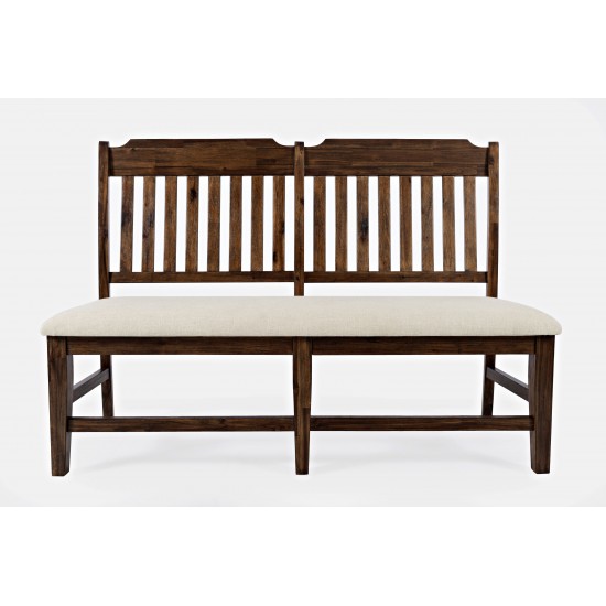 Bakersfield 57'' Solid Acacia Dining Bench