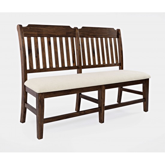 Bakersfield 57'' Solid Acacia Dining Bench