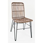 Weaver Hairpin Rattan Dining Chair (Set of 2)