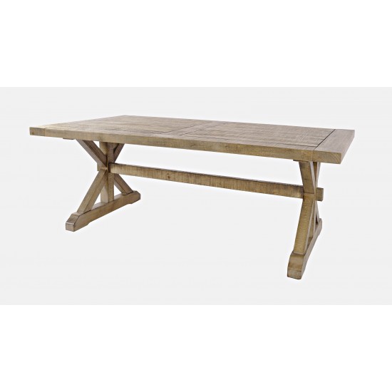 Carlyle Crossing Distressed Pine Coffee Table