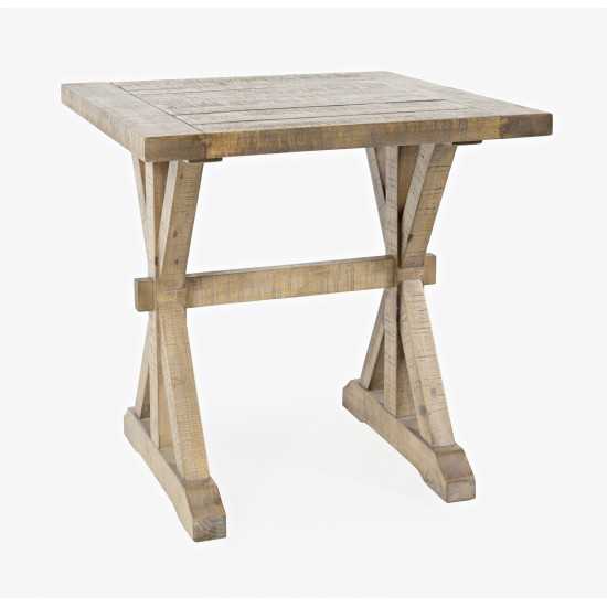 Carlyle Crossing Distressed Pine End Table