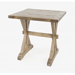 Carlyle Crossing Distressed Pine End Table