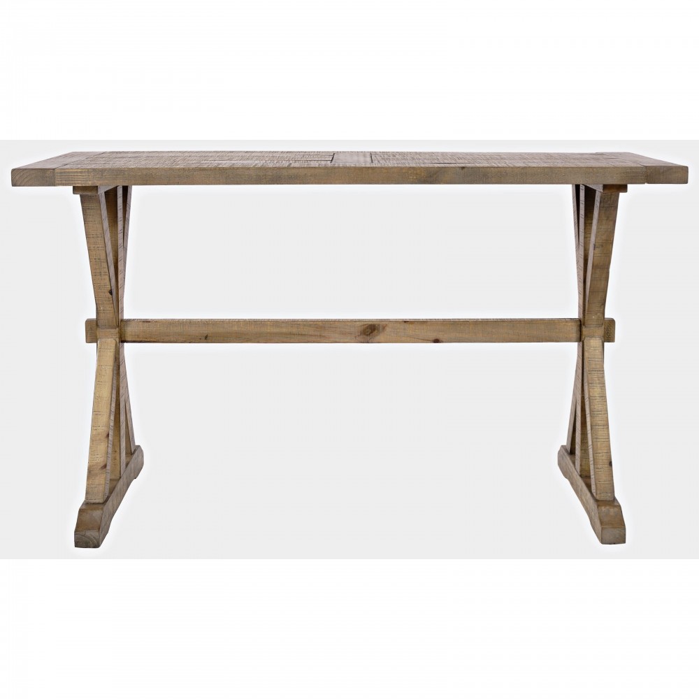 Carlyle Crossing Distressed Pine Sofa Console Table