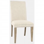 Carlyle Crossing Distressed Pine Upholstered Dining Chair (Set of 2)