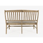 Carlyle Crossing Solid Pine Slatback Dining Bench