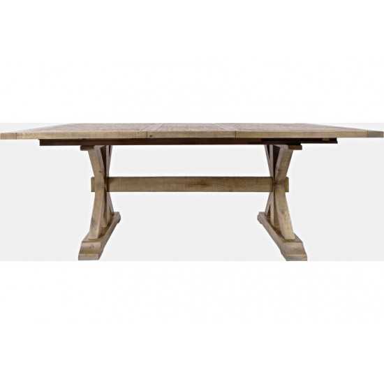 Carlyle Crossing Solid Pine Counter Height Extension Dining Table