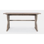 Fairview Counter Height Sofa Table Set with Three Stools