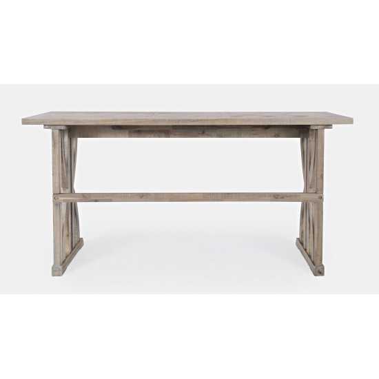 Fairview Counter Height Sofa Table Set with Three Stools