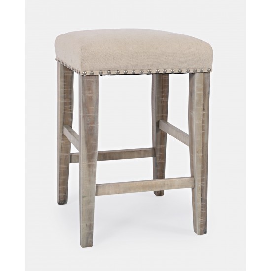 Fairview Counter Height Sofa Table Set with Three Stools