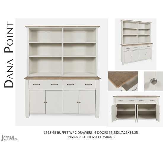 Dana Point Buffet Server with Hutch Set