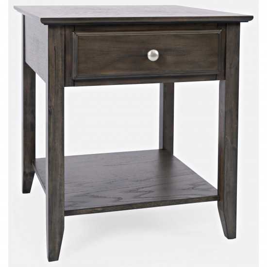 Modern Espresso End Table