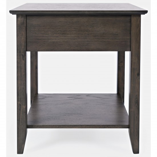 Modern Espresso End Table