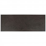 Modern Espresso Sofa Console Table