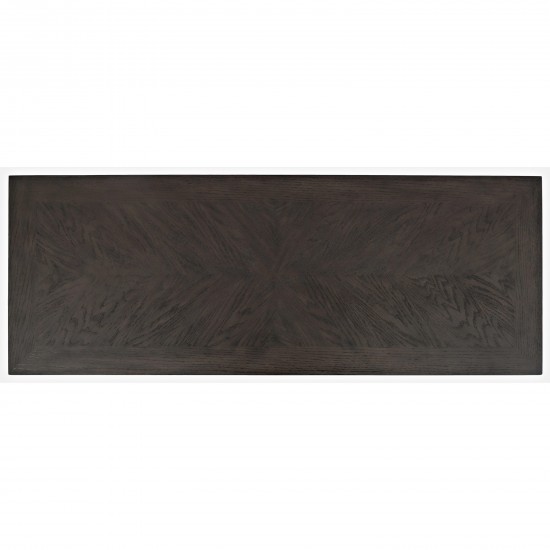 Modern Espresso Sofa Console Table