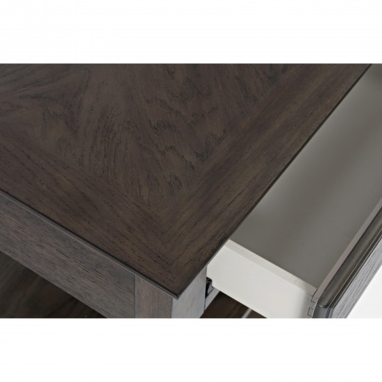 Modern Espresso Sofa Console Table