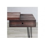 Nature's Edge Solid Acacia Desk with Drawer