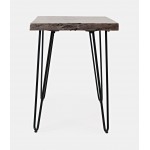 Nature's Edge Solid Acacia Chairside Table