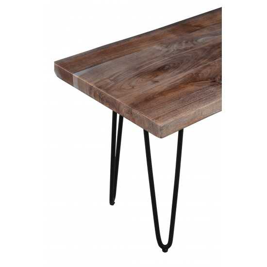 Nature's Edge 48" Solid Acacia Bench