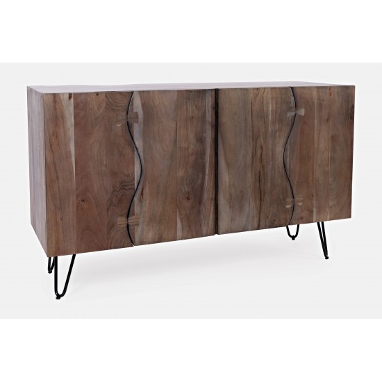 Nature's Edge Solid Acacia 54'' Server