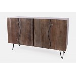 Nature's Edge Solid Acacia 54'' Server