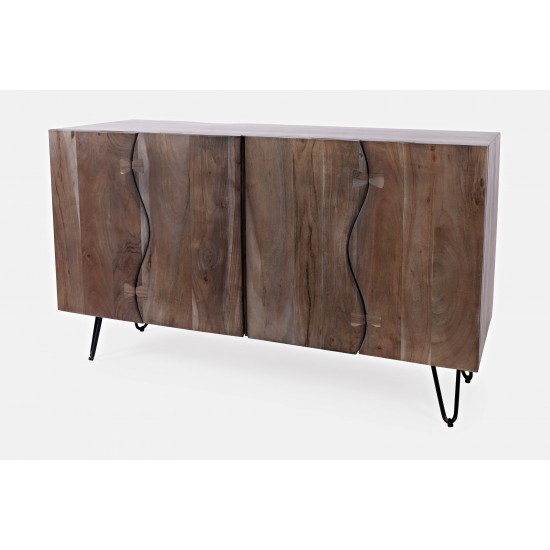 Nature's Edge Solid Acacia 54'' Server