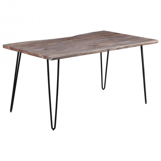 Nature's Edge Solid Acacia 60" Dining Table