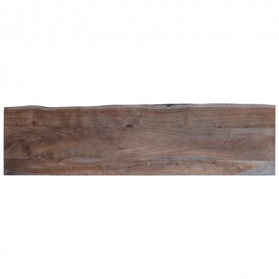 Nature's Edge Solid Acacia Counter Height Sofa Dining Table