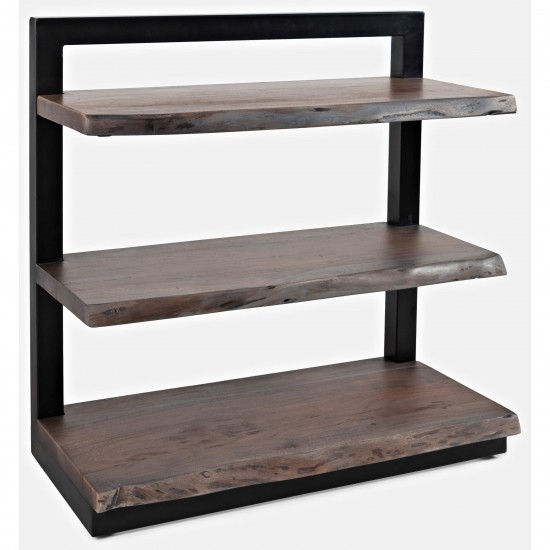 Nature's Edge Solid Acacia 3 Shelf Bookcase