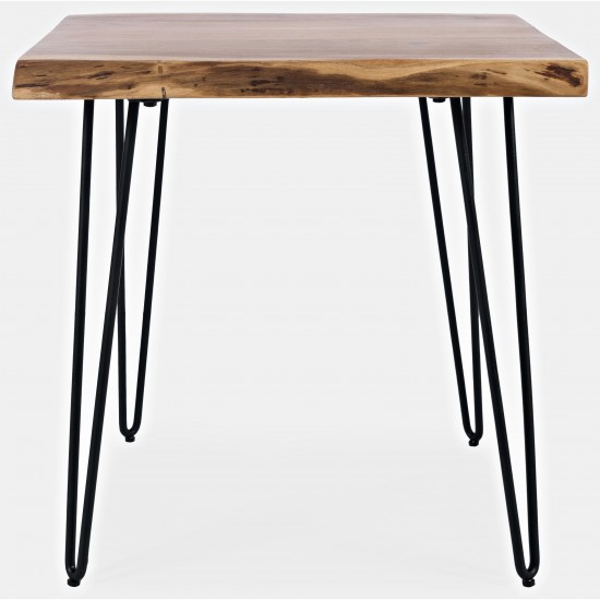 Nature's Edge 24'' Solid Acacia Square End Table