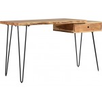 Nature's Edge Solid Acacia Desk with Drawer