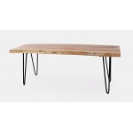 Nature's Edge 48'' Solid Acacia Bench