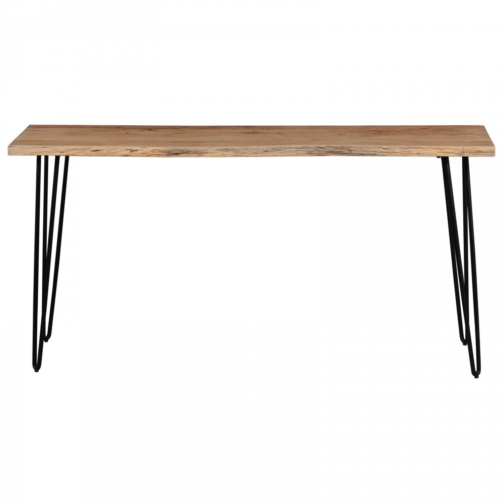 Nature's Edge Solid Acacia Counter Height Sofa Dining Table