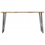 Nature's Edge Solid Acacia Counter Height Sofa Dining Table