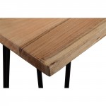 Nature's Edge Solid Acacia Counter Height Sofa Dining Table