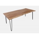 Nature's Edge Solid Acacia 79" Dining Table