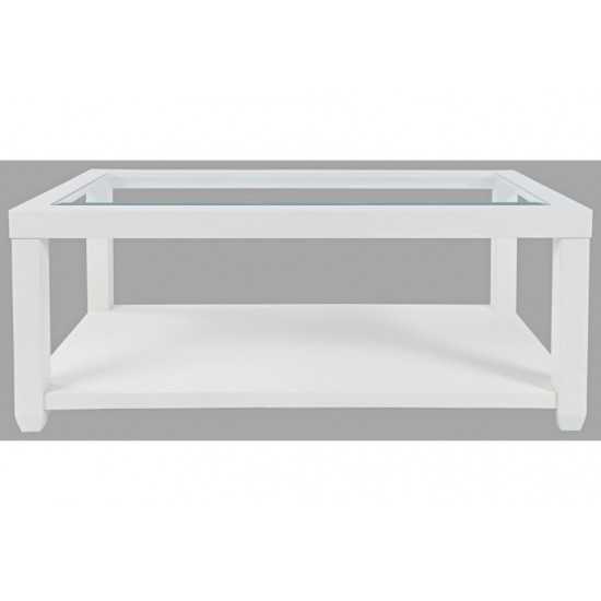 Urban Icon Rectangular Glass Inlay Coffee Table