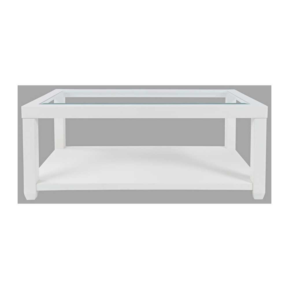 Urban Icon Rectangular Glass Inlay Coffee Table