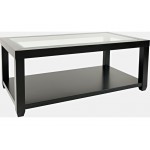 Urban Icon Rectangular Glass Inlay Coffee Table